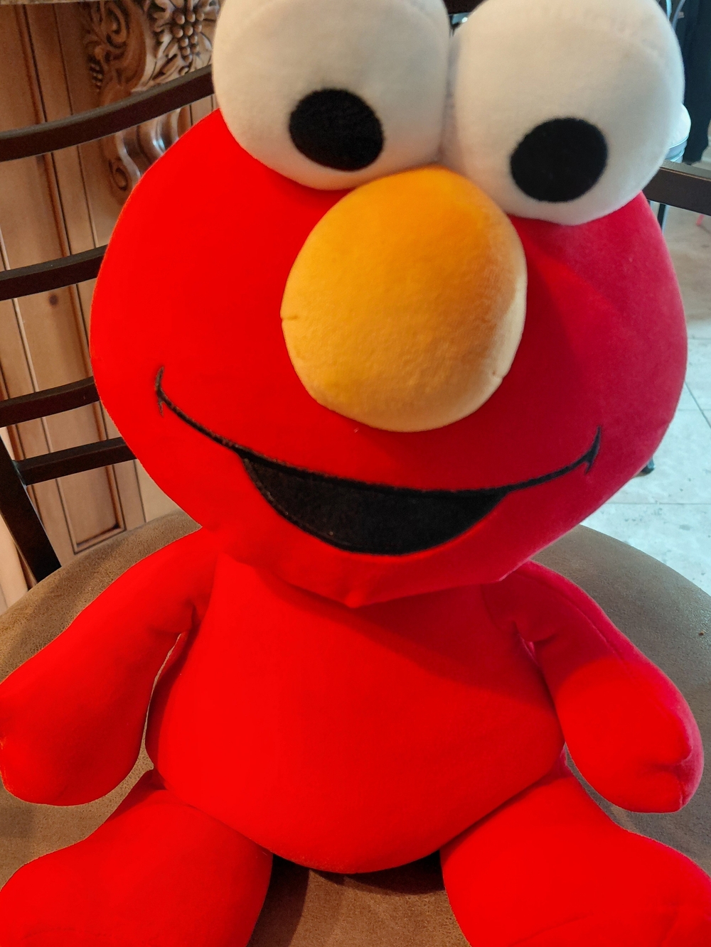 Sesame Street Elmo Plush Weighted Toy